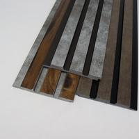 Panneaux muraux 3D modernes en plastique PS, imperméables, anti-moisissures, résistants à l'humidité, isolation acoustique, antistatiques, couleur personnalisée