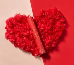 Hochzeits-Konfettikanone Weiß Blau Rot Federkanone <span class=keywords><strong>Party</strong></span>-Popper für Hochzeitsfeiern Jubiläum Geburtstag - Product Image 5