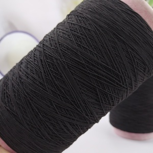 <b>Rubber</b> Nylon Thread Covered Colorful Elastic Wrapping Yarn for Knitting Socks Garment Covering Yarn Nylon Dyed <b>Ring</b> High Elastic - Product Image 1