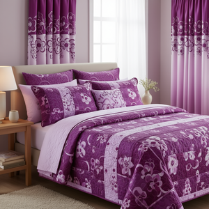 Set Copripiumino Floreta con Motivo Floreale per Tutte le Stagioni, Biancheria da Letto per la Casa - Product Image 2