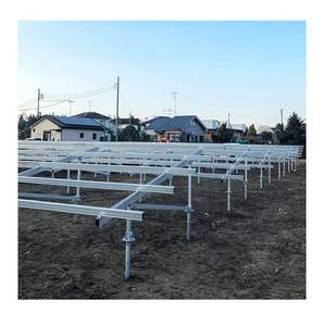Grande centrale solaire connectée au réseau, système de montage au sol pour panneaux photovoltaïques de qualité industrielle, certifié TUV, de taille MW, pour utilisation intensive - Product Image 2