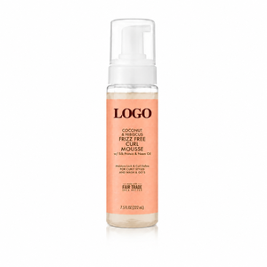 Mousse Coiffante Définition Boucles Coco Hibiscus 222ml Anti-Frisottis Vente en Gros Marque Privée OEM ODM - Product Image 1