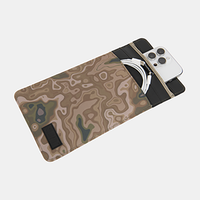 Faraday Pouch Bag Box Protection contre le vol de voiture de clé de voiture élégante avec des matériaux en cuir de silicone PU pour iPhone Pochette