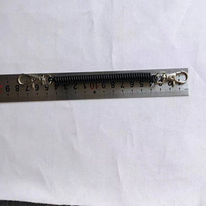 Vente en gros de porte-clés à ressort hélicoïdal en plastique de couleur unie et coloré - Product Image 5