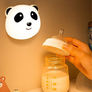 Trẻ em Panda tường đèn có thể điều chỉnh bề mặt gắn dẫn ánh sáng ban đêm cho phòng ngủ hiện đại trong nhà dễ thương động vật trang trí nội thất đọc ánh sáng - Product Image 1