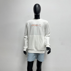 เสื้อฮู้ดผู้ชายผ้าฝ้าย/โพลีเอสเตอร์ฟลีซพิมพ์ลายโลโก้ตามสั่ง ทรงหลวม อุ่นสบาย เป็นมิตรกับสิ่งแวดล้อม - Product Image 5
