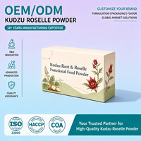 Poudre de Kudzu Roselle OEM ODM Marque Privée Vente en Gros Extrait de Maïs Roselle Hibiscus pour Autres Compléments de Santé