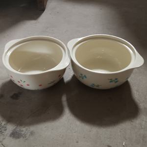 En stock, jolis bols à soupe en céramique à double poignée de style minimaliste, prêts à être expédiés pour la maison, <span class=keywords><strong>le</strong></span> <span class=keywords><strong>restaurant</strong></span> et les cadeaux. - Product Image 5