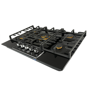 Nhiệm vụ nặng nề gang lưới chất lượng cao Hoàng Gia <span class=keywords><strong>5</strong></span> <span class=keywords><strong>Burner</strong></span> Glass bếp <span class=keywords><strong>gas</strong></span> - Product Image 3