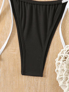 Vendeur Maillots De Bain Beachwear Coréen Gros Seins Micro Chine Micro Brésilien Micro pour Femmes Bikini - Product Image 4