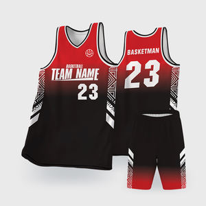 Conception de maillot de basket-ball personnalisé pour les équipes de jeunes hommes et femmes, uniformes, impression par sublimation, vêtements de basket-ball - Product Image 4