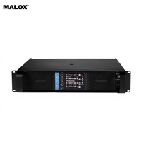 Amplificateur de puissance professionnel MALOX FP20000Q 4 canaux 5000W 8ohm Stéréo 4x8000W Garantie de 3 mois 20Hz-34kHz 0.5dB 60V/us