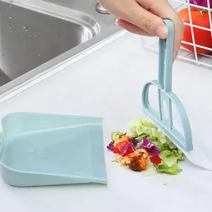 Juego de Escoba y Recogedor de Escritorio, Pala para Basura con Cerdas Suaves, Mango de Plástico Ecológico, Multifuncional para Limpieza del Hogar - Product Image 4