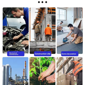 CITICITY Ten-<b>Needle</b> Cotton <b>Yarn</b> Wrinkled Gloves Knit Wrist Cuff Wholesale Wear-Resistant Labor Protection Industrial - Product Image 6