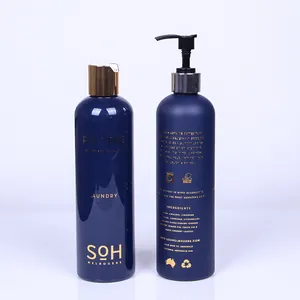 Bottiglia di Shampoo con testa della pompa per lozione in plastica PET da 24mm di dimensioni del collo all'ingrosso personalizzata
