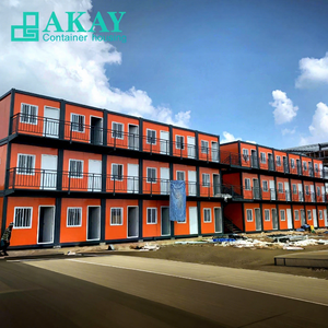 Projet de dortoir des travailleurs thaïlandais Installation rapide de grandes maisons modulaires préfabriquées en conteneur - Product Image 1