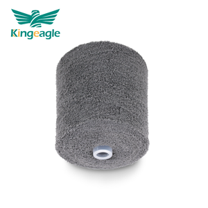 Kingeagle Grey 100% Polyester benang Microfiber untuk merajut dan memakai - Product Image 1