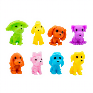 Lovely Stretchy Puppy Dog Squishy Toys TPR Soft Stress Relief Toys Bulk Assorted Mini Party Favors Gifts Birthday for Girls Kids - Product Image 1