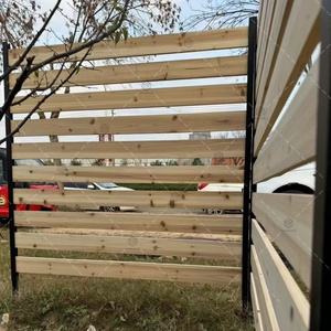 Haman fa piccole recinzioni in <span class=keywords><strong>legno</strong></span> che possono essere utilizzate per coperture di aria condizionata, muri del cortile e recinzioni per alberi - Product Image 4