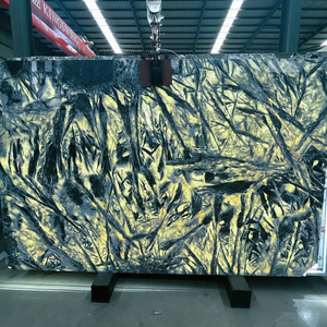 Tấm ốp tường đá cẩm thạch trắng xuyên sáng, kích thước lớn, kiểu mới, tấm ốp tường đá pha lê chiếu sáng phía sau, gạch lát nền, tấm đá trắng tuyệt đẹp đặt làm riêng - Product Image 2