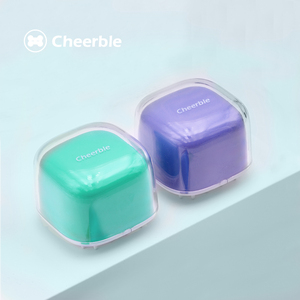 Cheerble 2-in-1 strumento professionale per la toelettatura del gatto del cane autopulente <span class=keywords><strong>Deshedding</strong></span> spazzola per lo Shampoo di rimozione dei capelli realizzata in Silicone resistente - Product Image 5