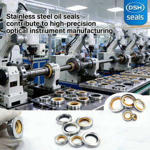 Joints hydrauliques en acier inoxydable ISO 16949, joints d'étanchéité à l'huile haute précision pour cylindre pneumatique, <span class=keywords><strong>pompe</strong></span>, pièces d'automatisation industrielle - Product Image 3