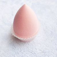 Éponge de maquillage avec LOGO personnalisé, outils de maquillage Extra doux, hydrophiles, éponges de mélange, rose clair, 2022 pièces