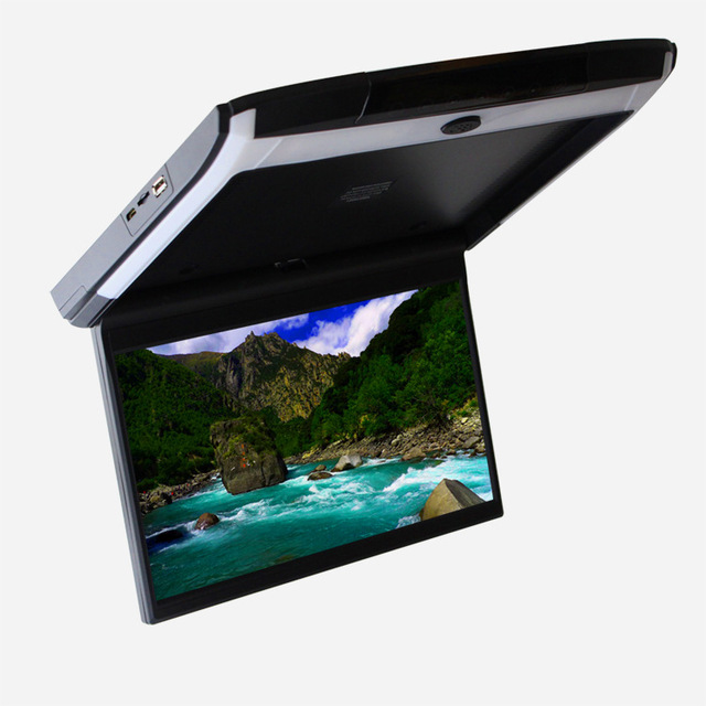 11.6  12.5  15.6 17.3Inch HD LCD MP5 Monitor with for HDMI Input Flip-Down Car Ceiling TV 1 Year Warranty