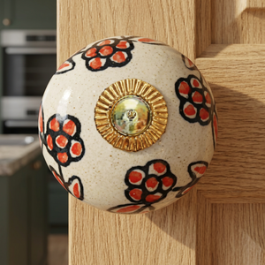 Tiradores Decorativos de Porcelana Modernos de Buena Calidad para Gabinetes de Cocina, Cajones y Armarios de Hoteles y Apartamentos - Product Image 3