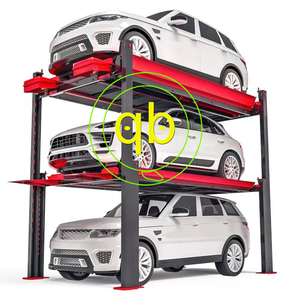 Empileur <span class=keywords><strong>de</strong></span> stationnement automatique mécanique à 4 montants triple, 3 niveaux, 3 voitures, solutions <span class=keywords><strong>de</strong></span> stationnement, ascenseur - Product Image 6