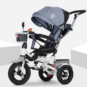 Vente chaude <span class=keywords><strong>Tricycle</strong></span> 3 en 1 pliable pour bébé, <span class=keywords><strong>tricycle</strong></span> à 3 roues pour enfants de 2 ans et plus, choix populaire en gros, fabriqué en acier et en métal - Product Image 1