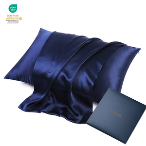 Taie d'oreiller en soie Label privé <span class=keywords><strong>Bonnet</strong></span> et taies d'oreiller en soie pure Double face Satin 100% taie d'oreiller en soie <span class=keywords><strong>de</strong></span> mûrier - Product Image 1
