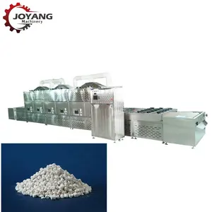 Automatic PLC Control System Microwave Conveyor Bentonite Granular Drying Machine