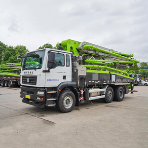 Bomba de Concreto Sobre Camión Serie Lingyun de 50m con Tres Ejes, Bomba de Concreto Tipo Boom en Venta - Product Image 4