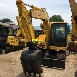Excavadora Usada Komatsu PC70-8 de 7 Toneladas Fabricada en Japón, Miniexcavadora Komatsu PC60 de 6 Toneladas en Shanghái con Pocas Horas de Trabajo - Product Image 4
