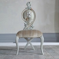 Coiffeuse européenne classique traditionnelle solide sculptée à la main luxe français stockage personnalisé maison appartement Villa