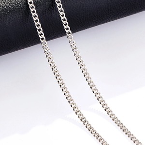 Collier en acier inoxydable de 2 mm pour femmes et hommes, chaîne à maillons en O pour pull, ras-du-cou, bijoux, accessoires, cadeau DIY - Product Image 5