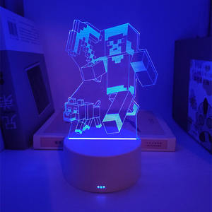 Lámpara de Ilusión 3D Personalizable, el Mejor Regalo de Navidad, Lámpara Óptica 3D Creativa, Lámpara de Ilusión 3D Personalizada - Product Image 4