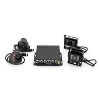 FL & OEM professionnel 4 canaux 1080P carte SD AI MDVR ensemble de caméras 4G GPS WIFI pour voiture véhicule CCTV Mobile DVR