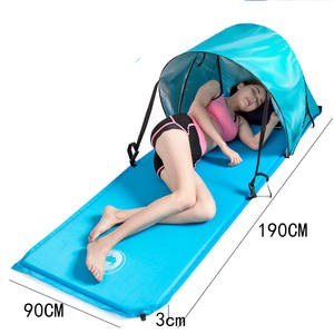 Colchoneta Inflable para Dormir con Visera Desmontable, Sofá de Aire Portátil, Cama de Playa Portátil para Acampar y Caminar al Aire Libre - Product Image 2
