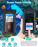 Pochette Téléphone Étanche Universelle Personnalisable avec Logo IPX8 – Sac Étanche Flottant pour Téléphone Portable