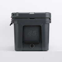 Glacière-chariot rotomoulée 45L avec compresseur thermique, moderne, portable, durable, étanche, couleur personnalisable, pour canettes