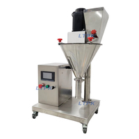 Machine de remplissage semi-automatique LT-690 pour poudres, avec trémie de 8L, pour protéines de lait, épices, farine