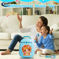 Jouet et jeu de musique karaoké Bluetooth pour chanter, haut-parleur de karaoké portable pour enfants avec changeur de voix