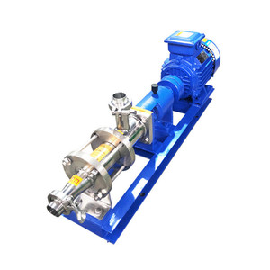 Pompe à vis simple sanitaire en acier inoxydable G30-1 de qualité alimentaire pour fluides à haute viscosité G/GW à faible G/G - Product Image 5
