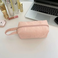 Meistverkaufte Neue Original Großvolumige PU Wasserdichte Boho-Style Kosmetiktasche Vielseitige Tragbare Aufbewahrungstasche für Reisen mit Reißverschluss
