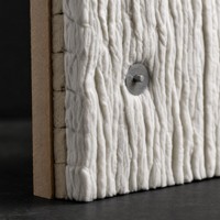 Module en fibre céramique 1600°C – Bloc isolant réfractaire thermique ignifuge, taille personnalisable, faible conductivité thermique pour