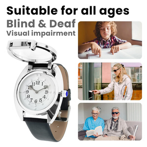 Reloj Braille táctil de gran venta 2024 toca el tiempo para personas ciegas o ancianos con baja visión - Product Image 5