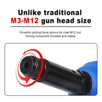 Pistolet à rivets sans fil de haute qualité, alimenté par batterie, portable, RL-TM2, outil de rivetage électrique au lithium