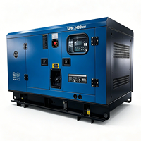 2400kW 2,4MW Geräuscharmes Open-Frame-Dieselaggregat 60Hz mit Automatischer Umschaltung für Rechenzentren und Großflächige Notstromversorgung